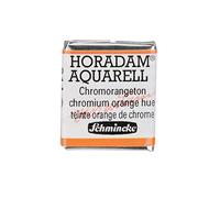 Schmincke - HORADAM® AQUARELL - lampade per artisti, 214 tono naranja cromado, 14 214 044, 1/2 godet