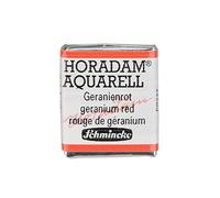 Schmincke - HORADAM® AQUARELL - Lampade per artisti, 341 Rojo geranio, 14 341 044, 1/2 godet