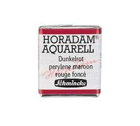 Schmincke - HORADAM® AQUARELL - Lampade per artisti, 366 Rojo oscuro, 14 366 044, 1/2 godet