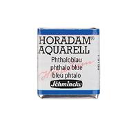 Schmincke - HORADAM® AQUARELL - Lampade per artisti, 484 Phthaloblue, 14 484 044, 1/2 godet