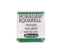 Schmincke - HORADAM® AQUARELL - Lampade per artisti, 514 verde elio, 14 514 044, 1/2 godet