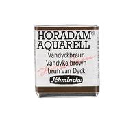 Schmincke - HORADAM® AQUARELL - Lampade per artisti, 669 Vandyck marrón, 14 509 044, 1/2 godet