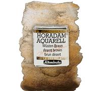Schmincke HORADAM® AQUARELL, Super granulazione, 14 923 044 deserti marrone, 1/2 ciotola, tonalità molto forti, colori ad acquerello supergranulari