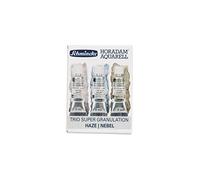 Schmincke HORADAM? AQUARELL, Super granulazione Trio nebbia, tubi da 5 ml, 74 621 097, set di cartone, tonalit? molto forti, colori ad acquerello supergranulanti