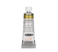 Schmincke Mussini Resin Oil Color - Translucent Golden Green 35ml Tube by Schmincke