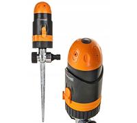 Schmith - Irrigatore Rotante Multifunzione con 4 Tipi di Getti - Irrigazione Efficiente e Uniforme per Il Tuo Giardino - Irrigazione Ottimale - Prato, Fiori e Piante - Attrezzatura da Giardino