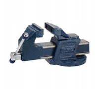 Schmith - Morsa Fissa - Morsa da Banco Professionale - Strumento per Fissaggio Preciso e Stabile in e Officina - 80 mm