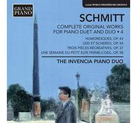 Schmitt Florent - Complete Works For Piano Duet & Duo Vol. 4