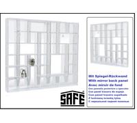 Lavare Acrilico Vetro Figure 34 scomparti Spiegelrückwand Scorrevole Safe 5248-0