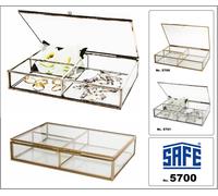 Schmuck-Glasvitrinen Ottone 3 scomparti Mix Safe 5700 Helsinki 205x155x45 MM