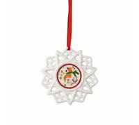 Hutschenreuther, Ornamento Stella 2024 "Gatto", Porcellana