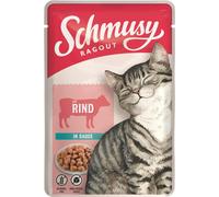 Schmusy 100gx22 Ragù di manzo in salsa