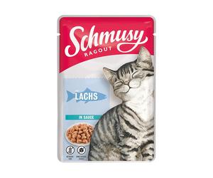 Schmusy 100gx22 Ragù di salmone in SALSA