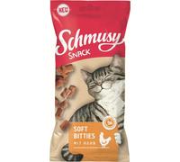 Schmusy 60gx16 Soft Bitties Pollo Snack