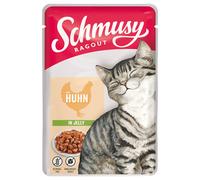 Schmusy Ragout in Gelatina 22 x 100 g - Pollo