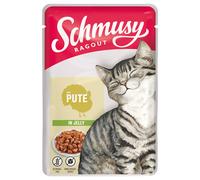 Schmusy Ragout in Gelatina 22 x 100 g - Tacchino