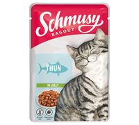 Schmusy Ragout in Gelatina 22 x 100 g - Tonno