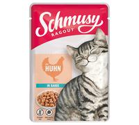Schmusy Ragout in Salsa 22 x 100 g - Pollo
