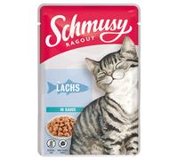 Schmusy Ragout in Salsa 22 x 100 g - Salmone