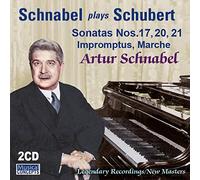 Arthur Schnabel Schubert: 3 Late Sonatas Favorite Imprtomptus (CD)