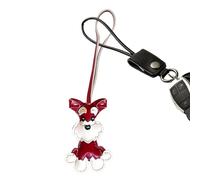 Schnauzer - Ciondolo portachiavi per cani con ciondolo a forma di cuore, con ciondolo per cani, collezione di amanti della compagnia, fitness and Travel, extra, C, Se référer au descriptif