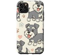 Schnauzer divertente cane Schnauzer modello carino cane Schnauzer Custodia per iPhone 11 Pro Max