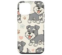 Schnauzer divertente cane Schnauzer modello carino cane Schnauzer Custodia per iPhone 12 mini