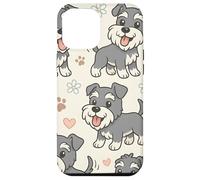 Schnauzer divertente cane Schnauzer modello carino cane Schnauzer Custodia per iPhone 12 Pro Max