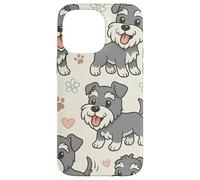 Schnauzer divertente cane Schnauzer modello carino cane Schnauzer Custodia per iPhone 14 Pro Max