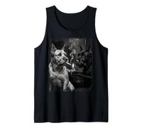 Schnauzer Gigante Cani Ribelli Fumare Canotta