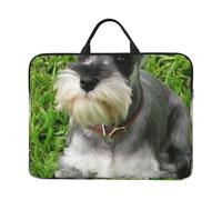 Schnauzer nano, Custodia per laptop da 14 pollici, borsa per notebook, custodia per laptop, valigetta con maniglia