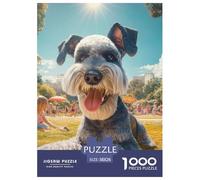 Schnauzer Puzzle 1000 Pezzi Educa Per Adulti, Gioco Di Famiglia, Regalo Creativo Per Il Relax Per Uomini E Donne 38x26cm/1000pcs