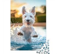 Schnauzer Puzzle 1000 Pezzi Premium, Mappa Concettuale Tattile, Esperienza Unificante, Regalo Iconico 1000pcs (75x50cm)