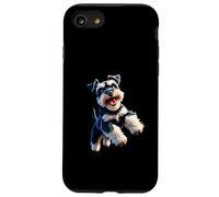 Schnauzer - Schnauzer per gli amanti dei cani, design carino e divertente Custodia per iPhone SE (2020) / 7/8