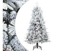 Schneebedeckter künstlicher Weihnachtsbaum 150 cm - PVC, PE & Stahl - Festliche Winterdeko für Wohnzimmer, Büro & Garten - Frostbeständig & langlebig