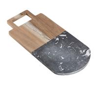 Tagliere DAM DM78373C00M2 - legno e marmo, manico ergonomico, alta resistenza