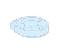 Schneider 08986 Ventilatore per Tetto, Bianco