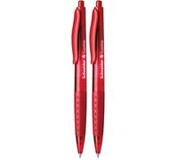 Schneider 135602 Penna a Sfera, Rosso, 1 pezzo (Confezione da 2)