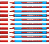 Schneider P152202x10 10 Penne a Sfera B, rosso