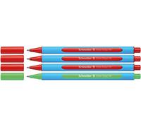 Schneider 152272 Slider Edge XB insegnante Correzione Set (Set di penna a sfera in appoggio con tratto XB) rosso, verde