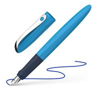 Schneider 162113 Wavy Fountain Pen for Right- and Left-Handed Users with Beginne