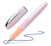 Schneider 168211 - Penna stilografica Ray (destrorsi, con cartuccia d'inchiostro standard, blu reale)