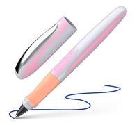 Schneider 187811 - Penna roller Ray (ricaricabile con cartucce di inchiostro standard, adatto per mancini e destrimani) flora