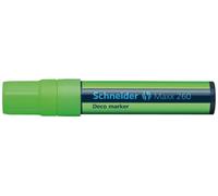 Schneider 260 - Pennarello a gesso, in diversi colori Verde fluo