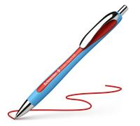 Schneider 5 pz Penna a Sfera Slider Rave XB Rosso Tratto 1,4 mm