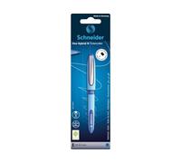 Schneider 78323 One Hybrid C 5 - Penna roller (resistente ai documenti con tratto di 0,5 mm e punta a cono ibrido), confezione da 1, colore: Blu