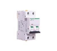 Schneider A9F05204 - Interruttore di circuito iC60N, 2P, 4A, D, colore: Bianco