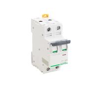 Schneider Electric Interruttore magnetotermico iC60N A9F74204 2P 4A Curva C 6kA 2M Bianco