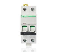 Schneider Electric Interruttore automatico iC60N curva C 2P 6A 6 kA