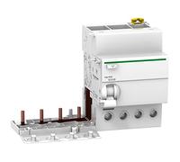 Blocco differenziale Schneider 4P 63A 300mA AC 3,5 moduli A9V44463